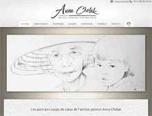 Tablet Screenshot of annacholak.com